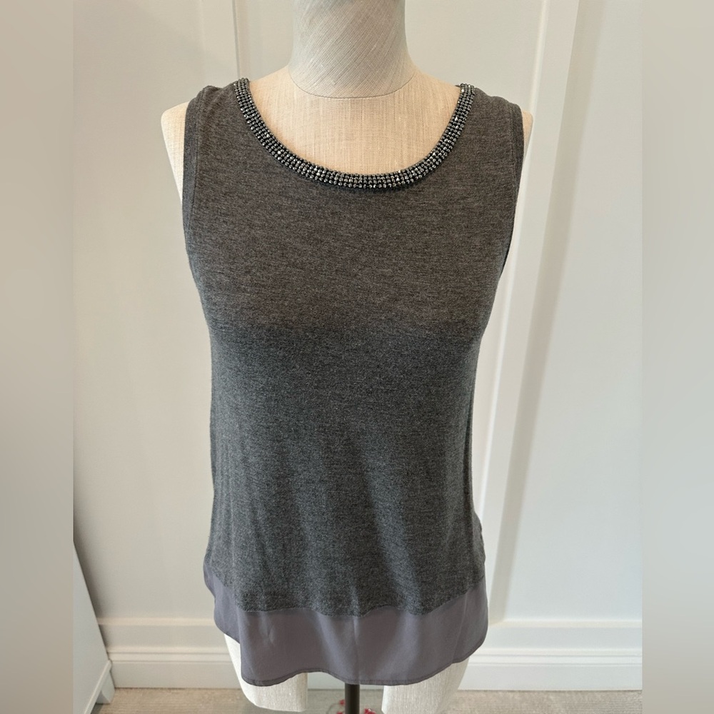 Apt. 9 Heather Gray Top